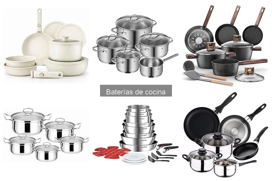 Mejores baterías de cocina para principiantes: Comparativa 2023