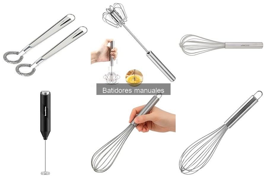 Mejores batidores manuales para principiantes en cocina