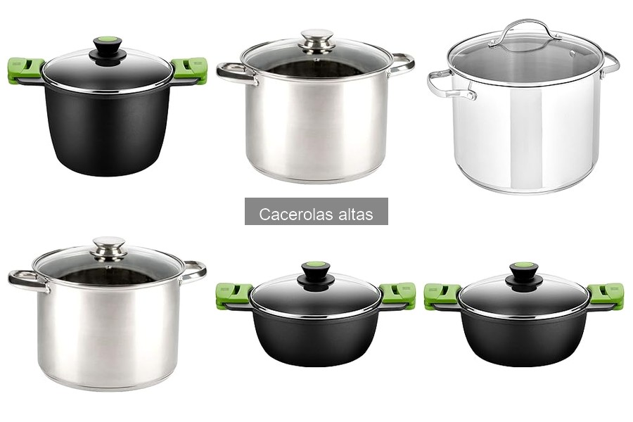 Mejores cacerolas altas para cocinar a fuego lento