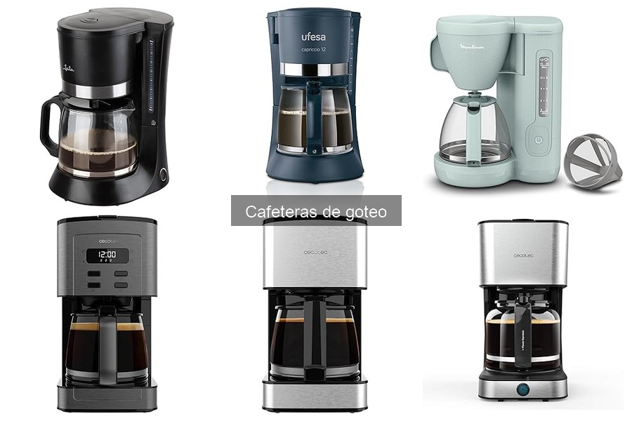 Mejores cafeteras de goteo para el hogar: comparativa 2023
