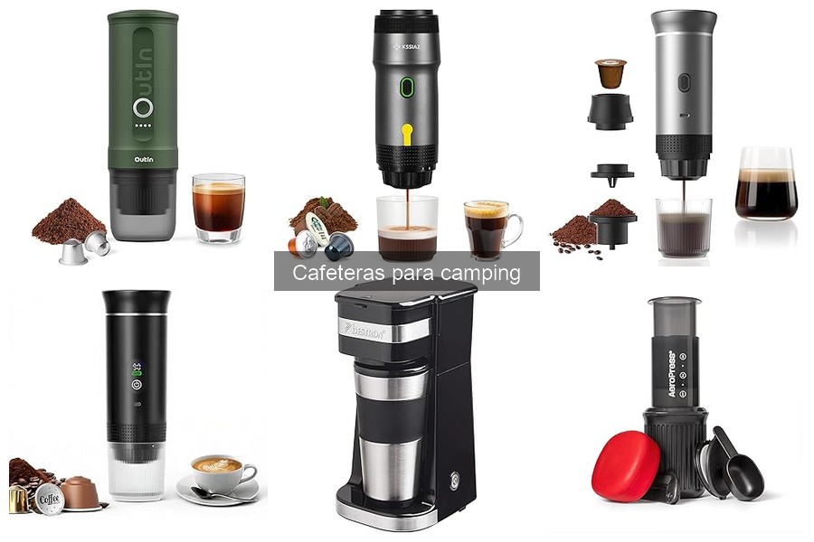Mejores cafeteras para camping 2024: comparativa y opiniones