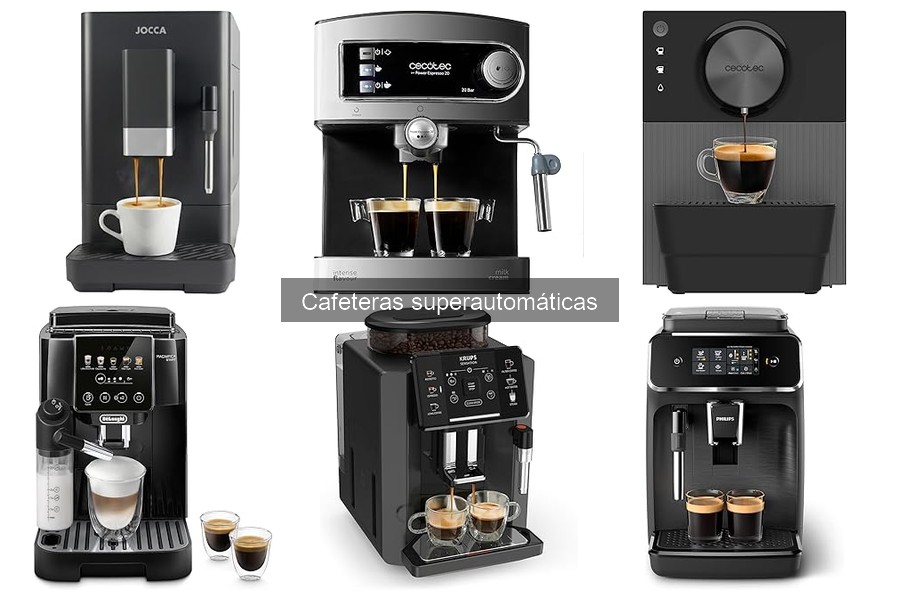 Mejores cafeteras superautomáticas del 2023 para comprar