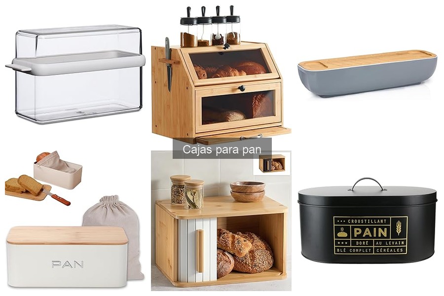 Mejores cajas para pan: comparativa de opciones destacadas