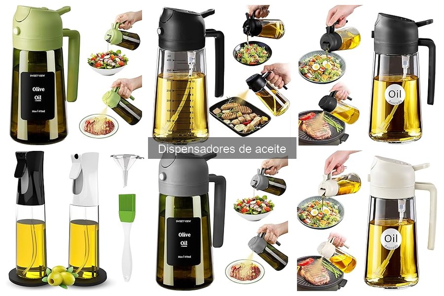 Mejores dispensadores de aceite para cocina doméstica 2023