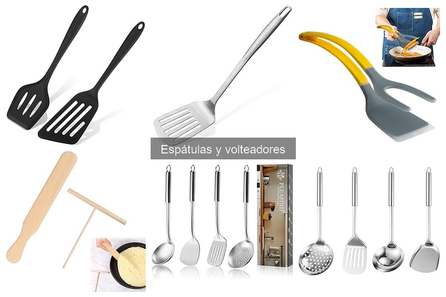 Mejores espátulas para cocinar alimentos delicados