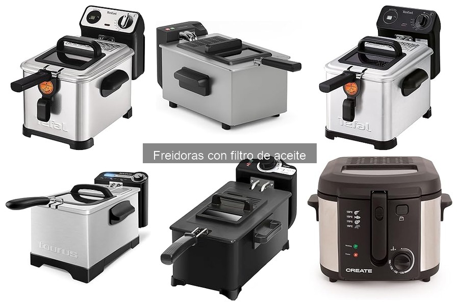 Mejores freidoras con filtro de aceite del mercado 2023