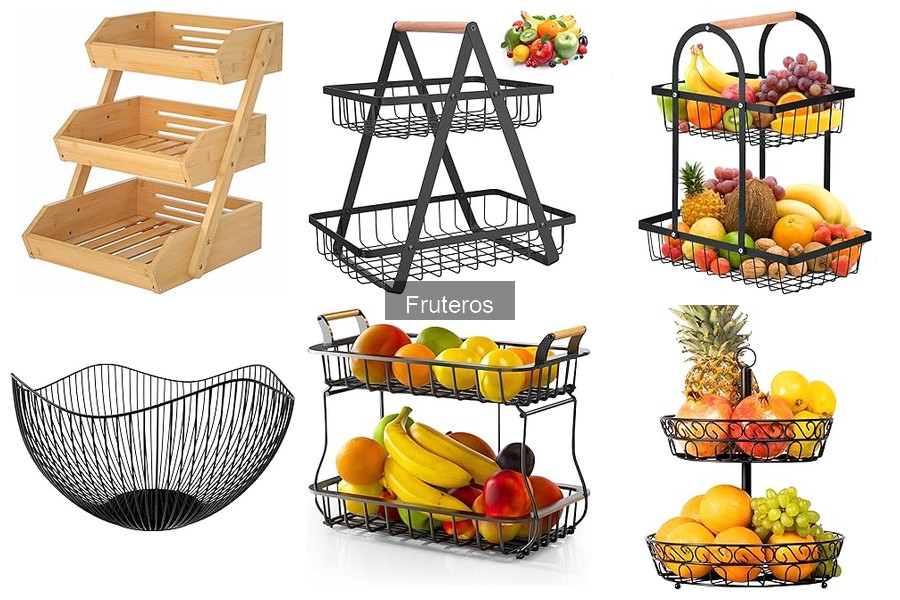 Mejores fruteros para cocinas pequeñas: funcionalidad y estilo