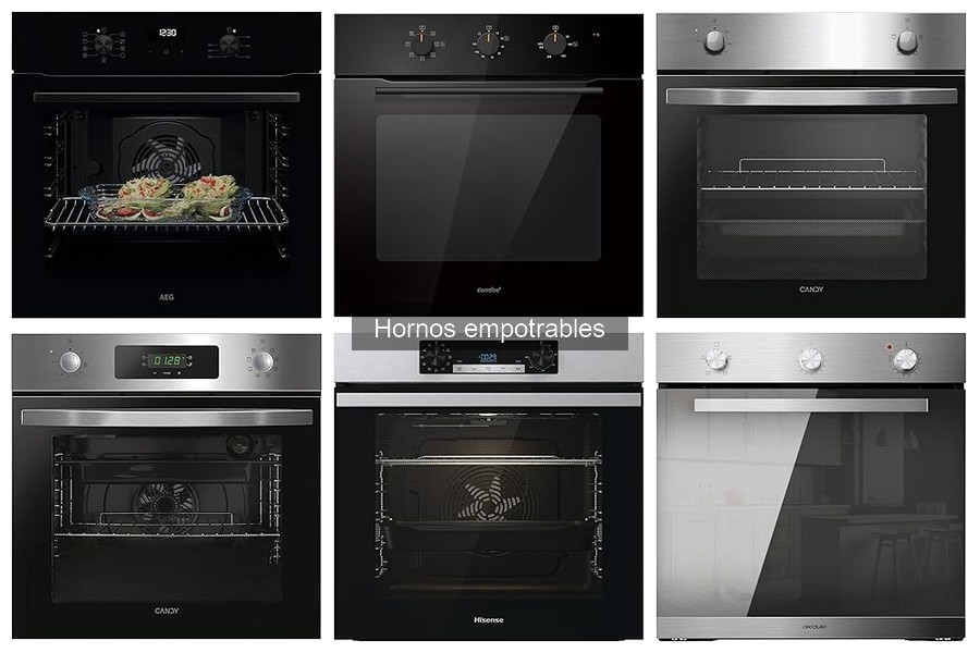 Mejores hornos empotrables para cocinas pequeñas en 2023