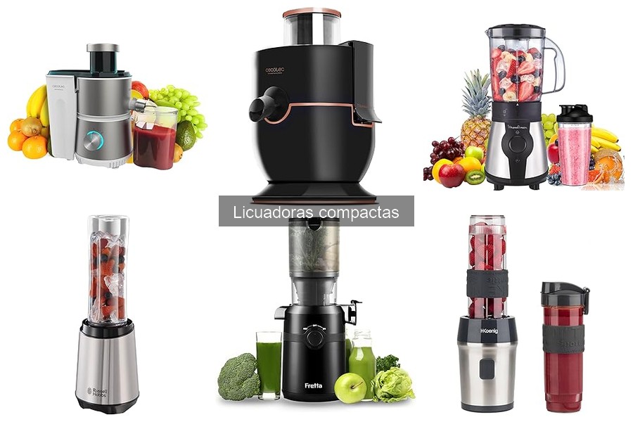 Mejores licuadoras compactas para batidos saludables