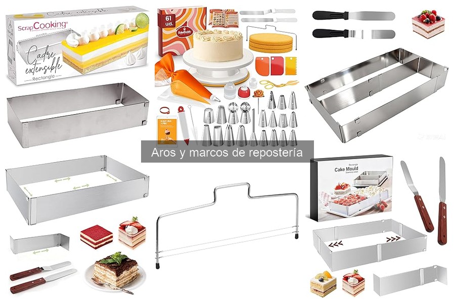 Mejores lugares para comprar aros de repostería online y en tienda