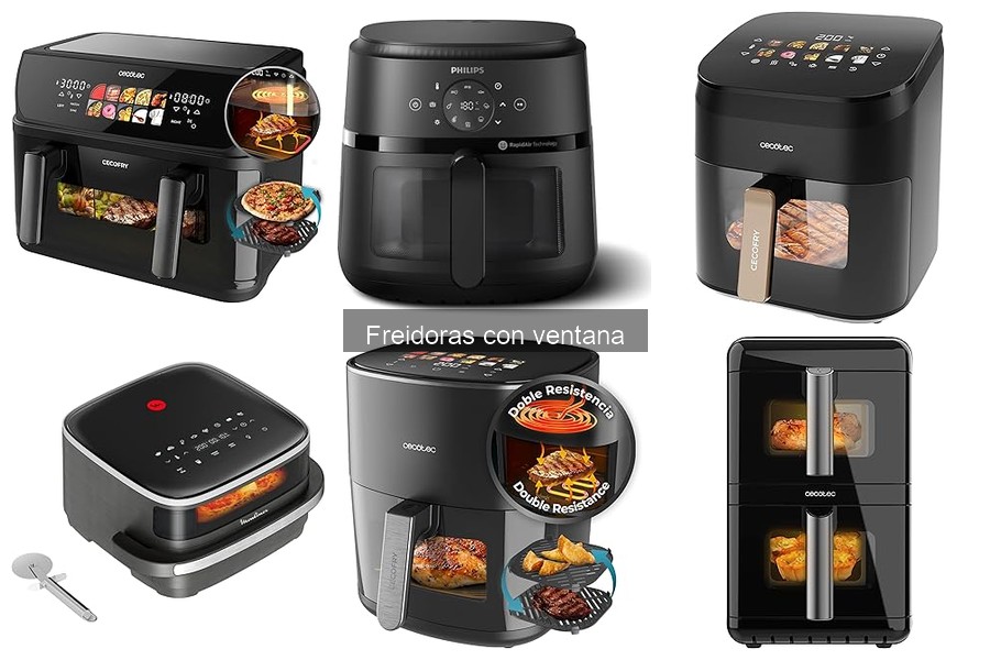 Mejores lugares para comprar freidoras con ventana al mejor precio