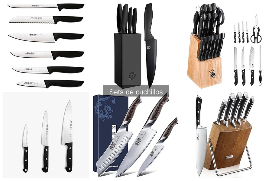 Mejores lugares para comprar sets de cuchillos a buen precio