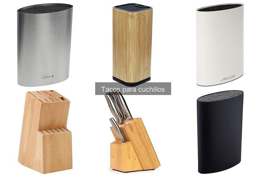 Mejores lugares para comprar tacos para cuchillos baratos