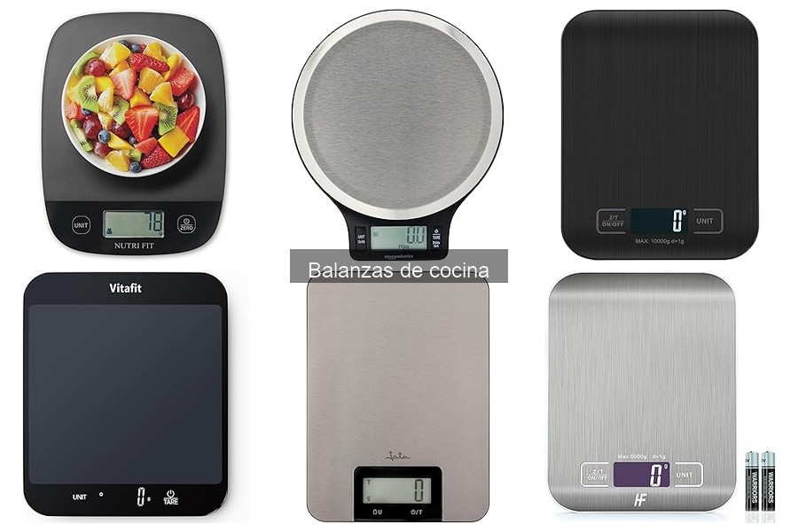 Mejores marcas de balanzas de cocina en 2023