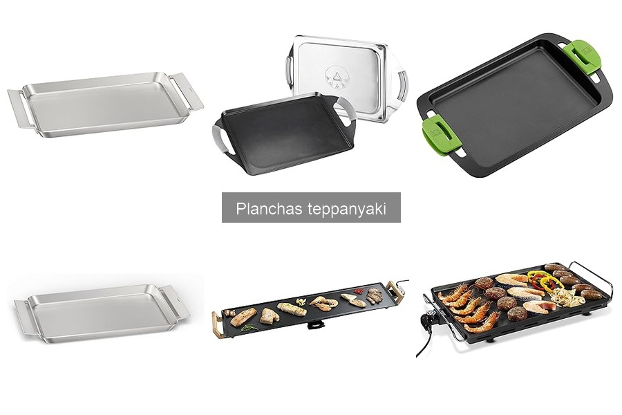 Mejores marcas de planchas teppanyaki: comparativa y opiniones