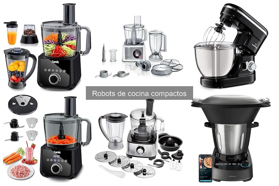 Mejores marcas de robots de cocina compactos en 2023