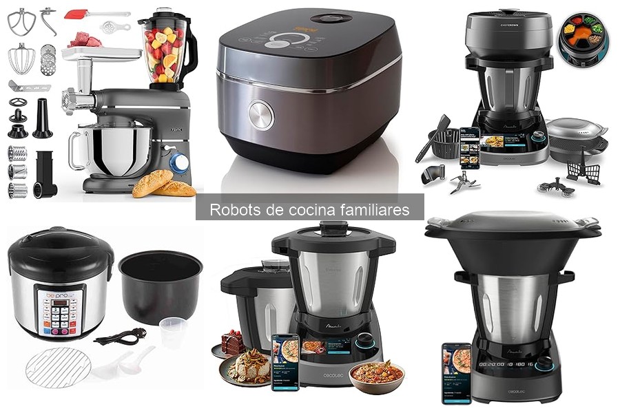 Mejores marcas de robots de cocina familiares en 2023