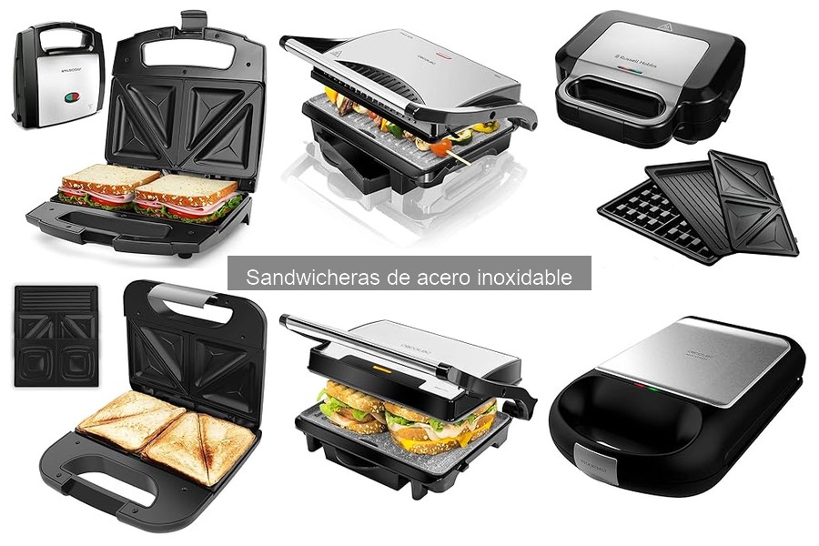 Mejores marcas de sandwicheras de acero inoxidable 2023