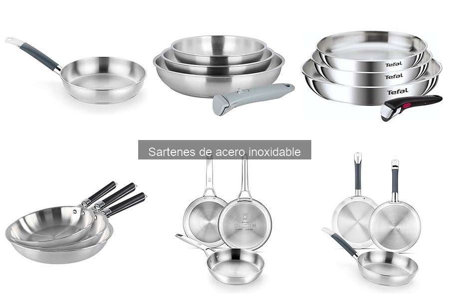 Mejores marcas de sartenes de acero inoxidable en 2023