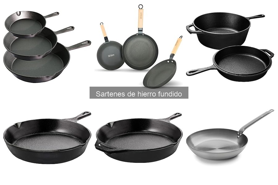 Mejores marcas de sartenes de hierro fundido en 2023