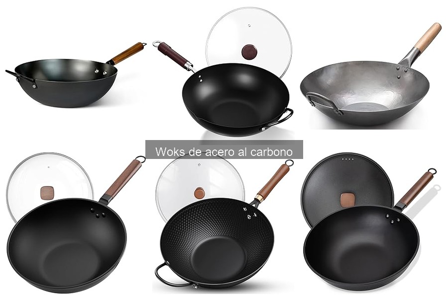 ** Mejores marcas de woks de acero al carbono para tu cocina