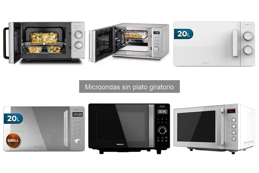 Mejores microondas sin plato giratorio para familias 2023
