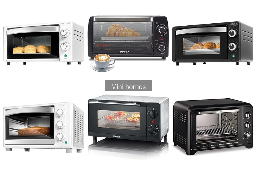 ** Mejores mini hornos del mercado en 2023: comparativa y análisis