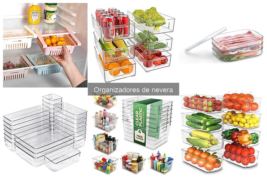 Mejores ofertas de organizadores de nevera en Amazon