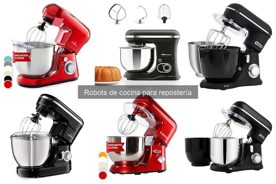 Mejores ofertas de robots de cocina para repostería 2023