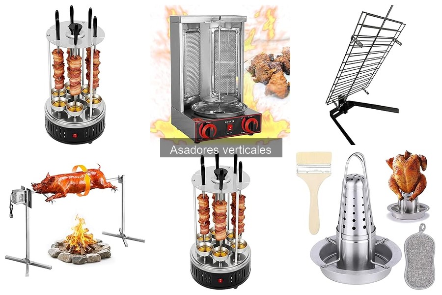Mejores ofertas y precios de asadores verticales 2023