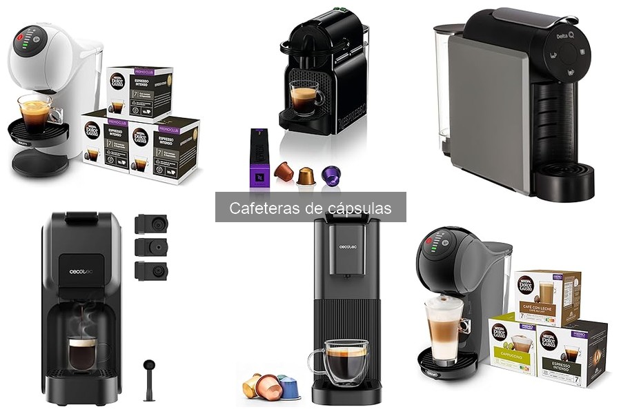 Mejores ofertas y precios de cafeteras de cápsulas 2023