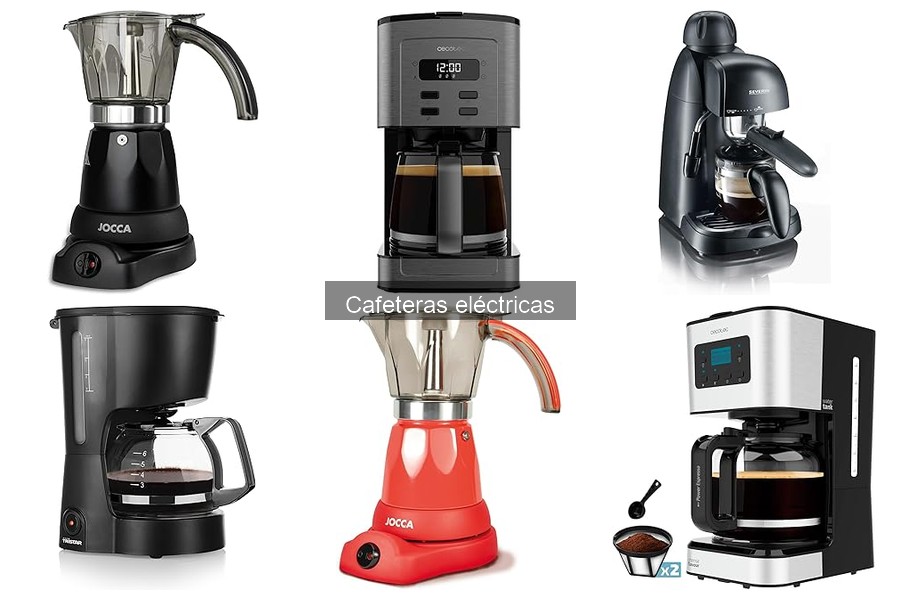 Mejores ofertas y precios en cafeteras eléctricas