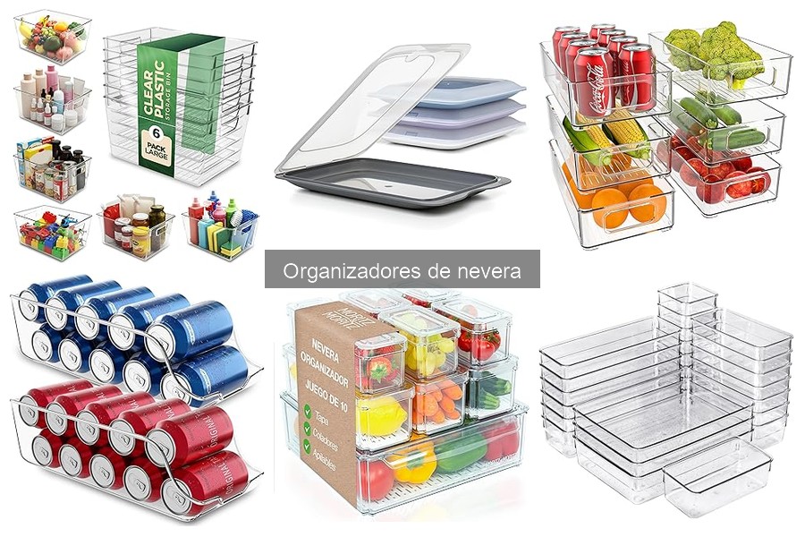 Mejores organizadores de nevera para familias: comparativa 2023