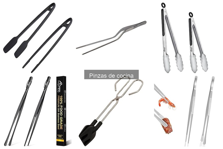Mejores pinzas de cocina para principiantes en 2023