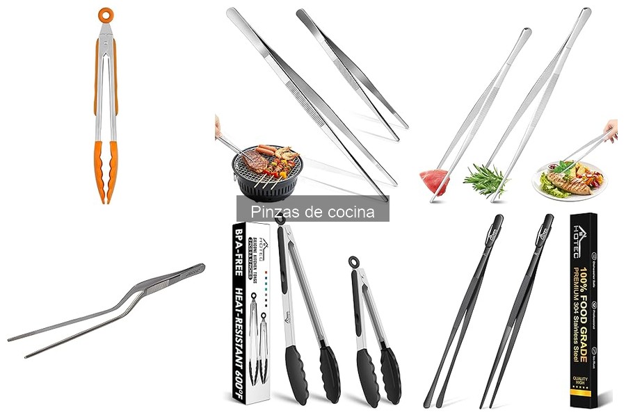 Mejores pinzas de cocina para vegetarianos: ¡Sin contaminación!