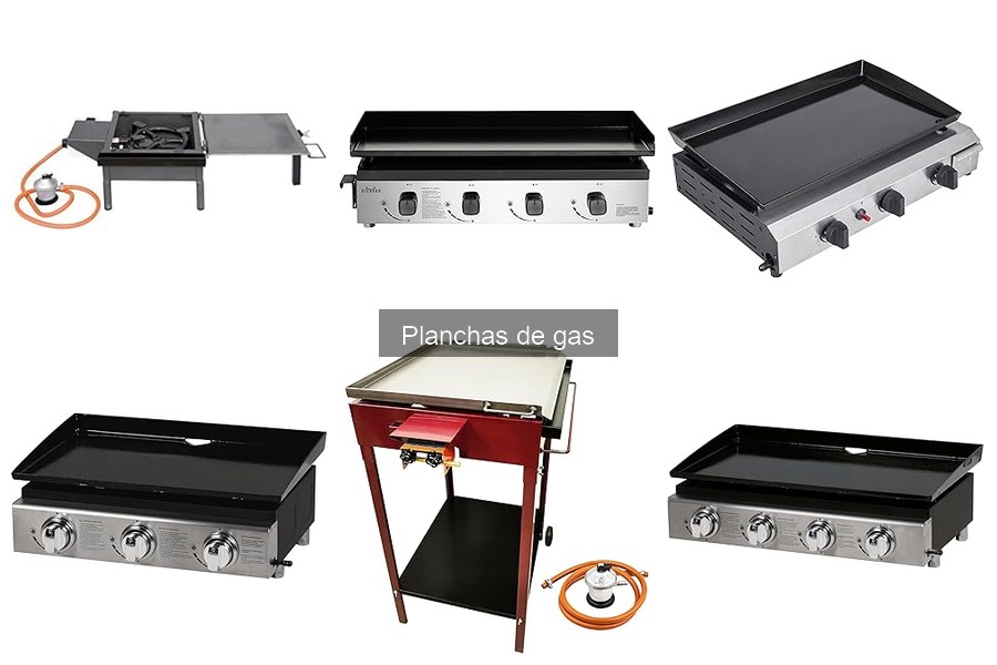 Mejores planchas de gas para camping: comparativa 2023