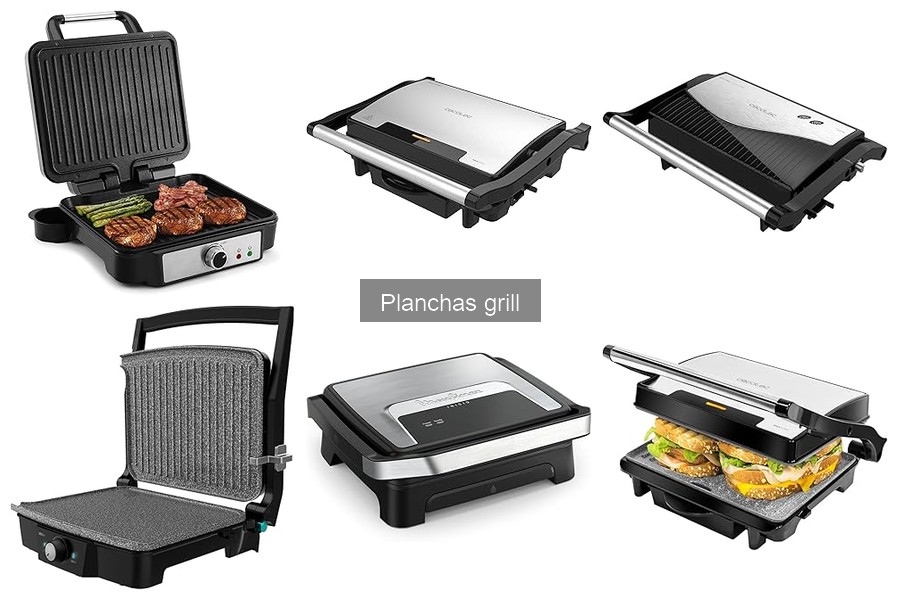 Mejores planchas grill para uso familiar: comparativa 2023