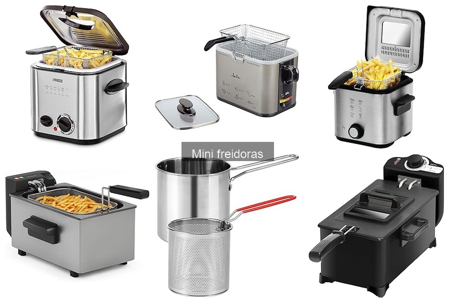 Mejores precios y dónde comprar mini freidoras en oferta