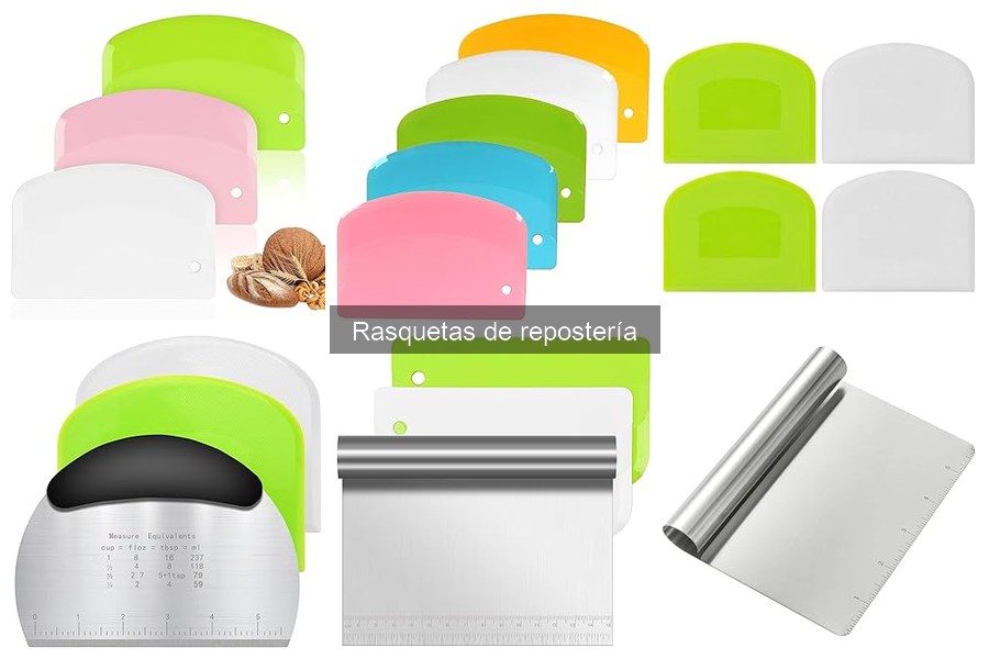 Mejores rasquetas de repostería para principiantes
