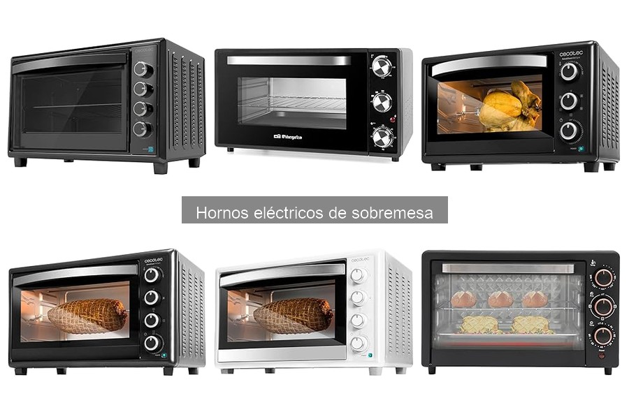 Mejores recetas para horno eléctrico de sobremesa