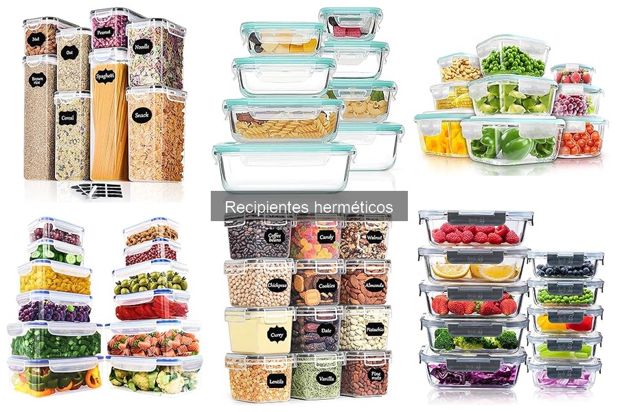 Mejores recipientes herméticos para conservar alimentos