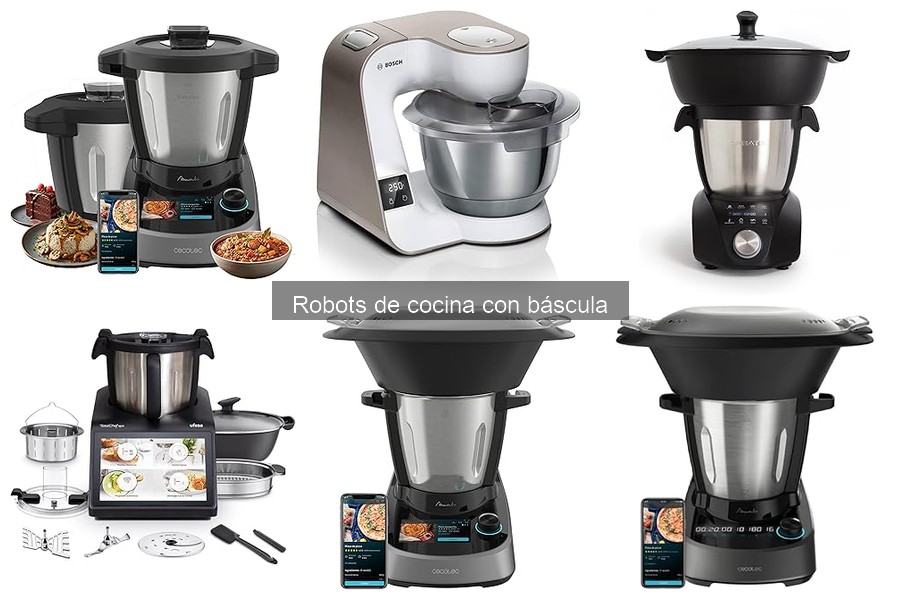 Mejores robots de cocina con báscula del 2023
