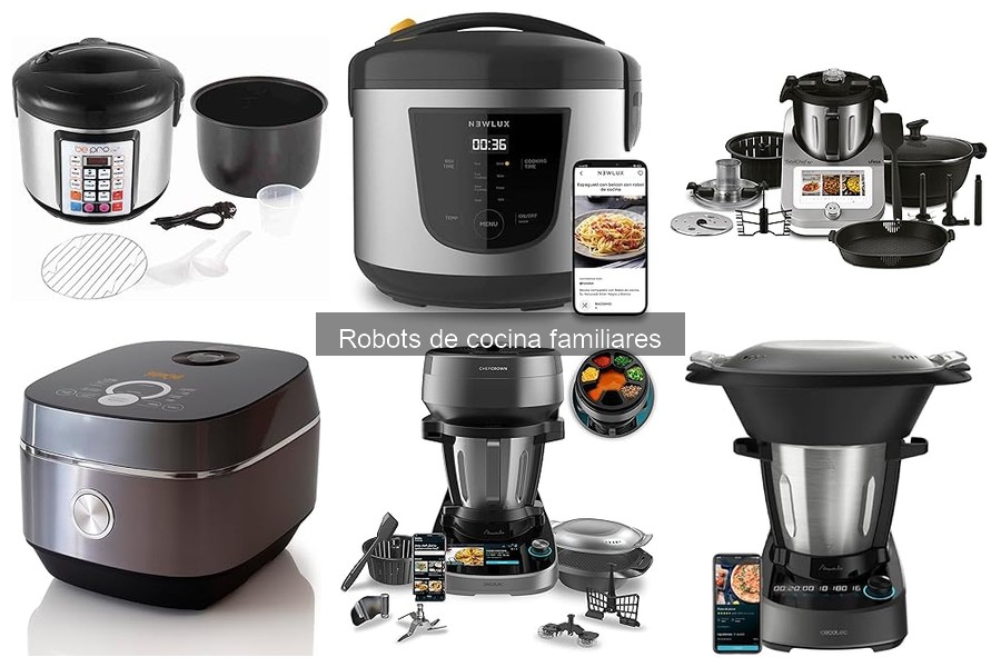Mejores Robots de Cocina Familiares de 2023: Comparativa
