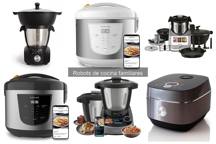Mejores robots de cocina para familias numerosas