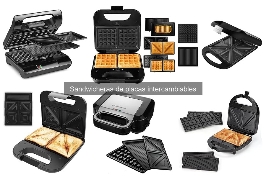 Mejores sandwicheras de placas intercambiables 2023