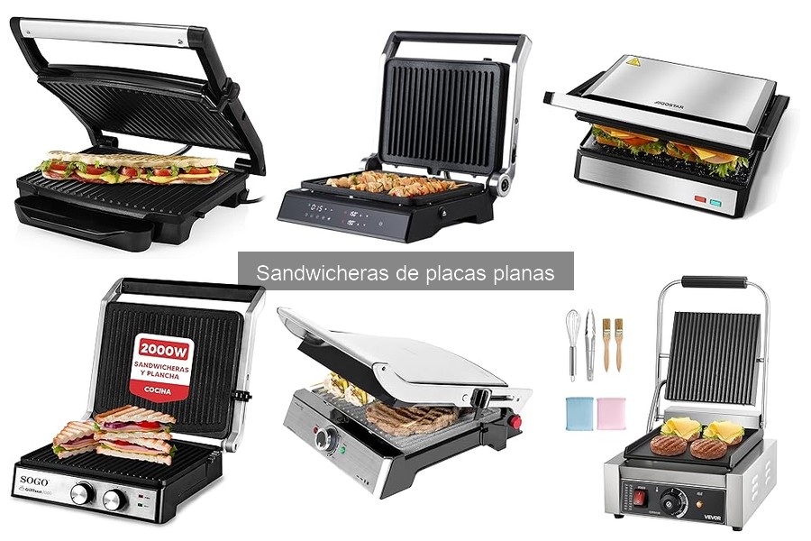 Mejores sandwicheras de placas planas para familias 2023