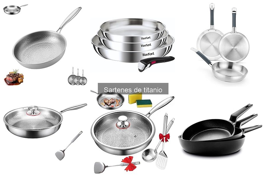 Mejores sartenes de titanio para cocinar a la parrilla
