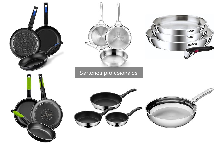 Mejores sartenes profesionales para chefs: comparativa 2023