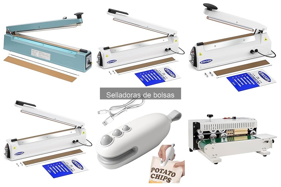 Mejores selladoras de bolsas para uso doméstico y comparativa