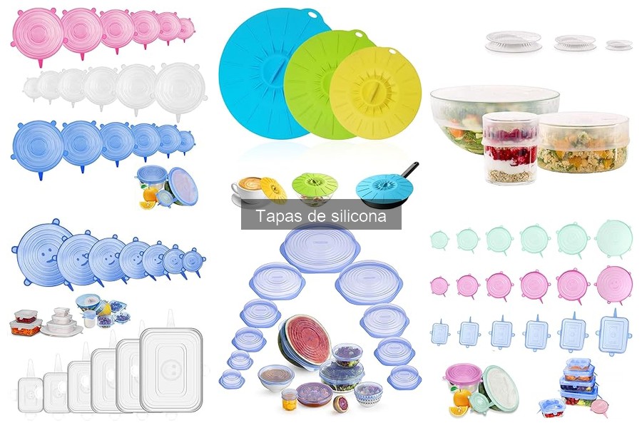 Mejores tapas de silicona para conservar alimentos fácilmente